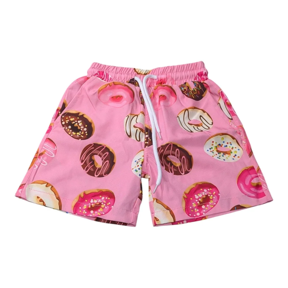 Alisoker-Kids - Pink - Donut Swim Shorts - Size 2T - Summer Fun - NWOT